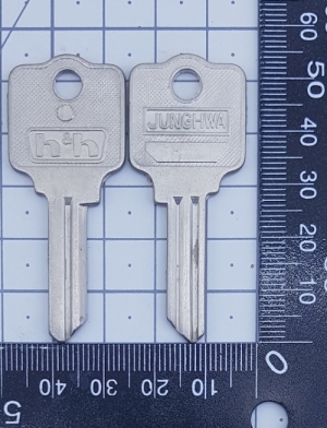 (주)전국열쇠공사 , 정화 3홈 아연 (S-168)
