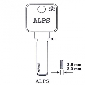 (주)전국열쇠공사 , ALPS-알프스[2.0/2.5T] (S-659)