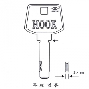 (주)전국열쇠공사 , MOOK-무크 옆 홈2.4T (S-640)