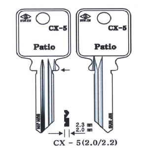 (주)전국열쇠공사 , Patio CX-5 [2.2T/2.0T] (S-614)