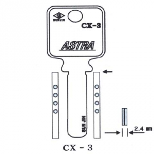 (주)전국열쇠공사 , CX-3 (S-613)