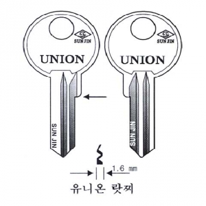 (주)전국열쇠공사 , 유니온 랏찌 (S-133)