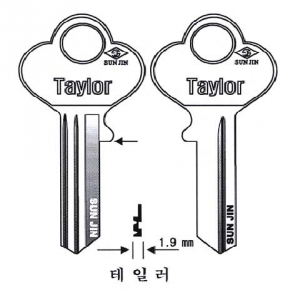 (주)전국열쇠공사 , 테일러 (S-509)