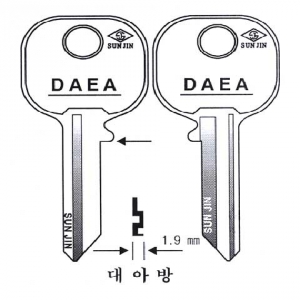 (주)전국열쇠공사 , DAEA-대아 방 (S-182)