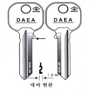 (주)전국열쇠공사 , DAEA-대아 현관 (S-181)