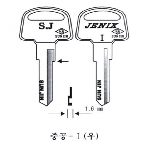 (주)전국열쇠공사 , JENIX-제닉스Ⅰ_우 (S-406)