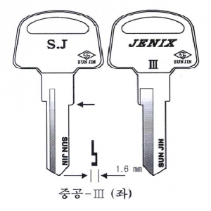 (주)전국열쇠공사 , JENIX-제닉스Ⅲ_좌 (S-401)